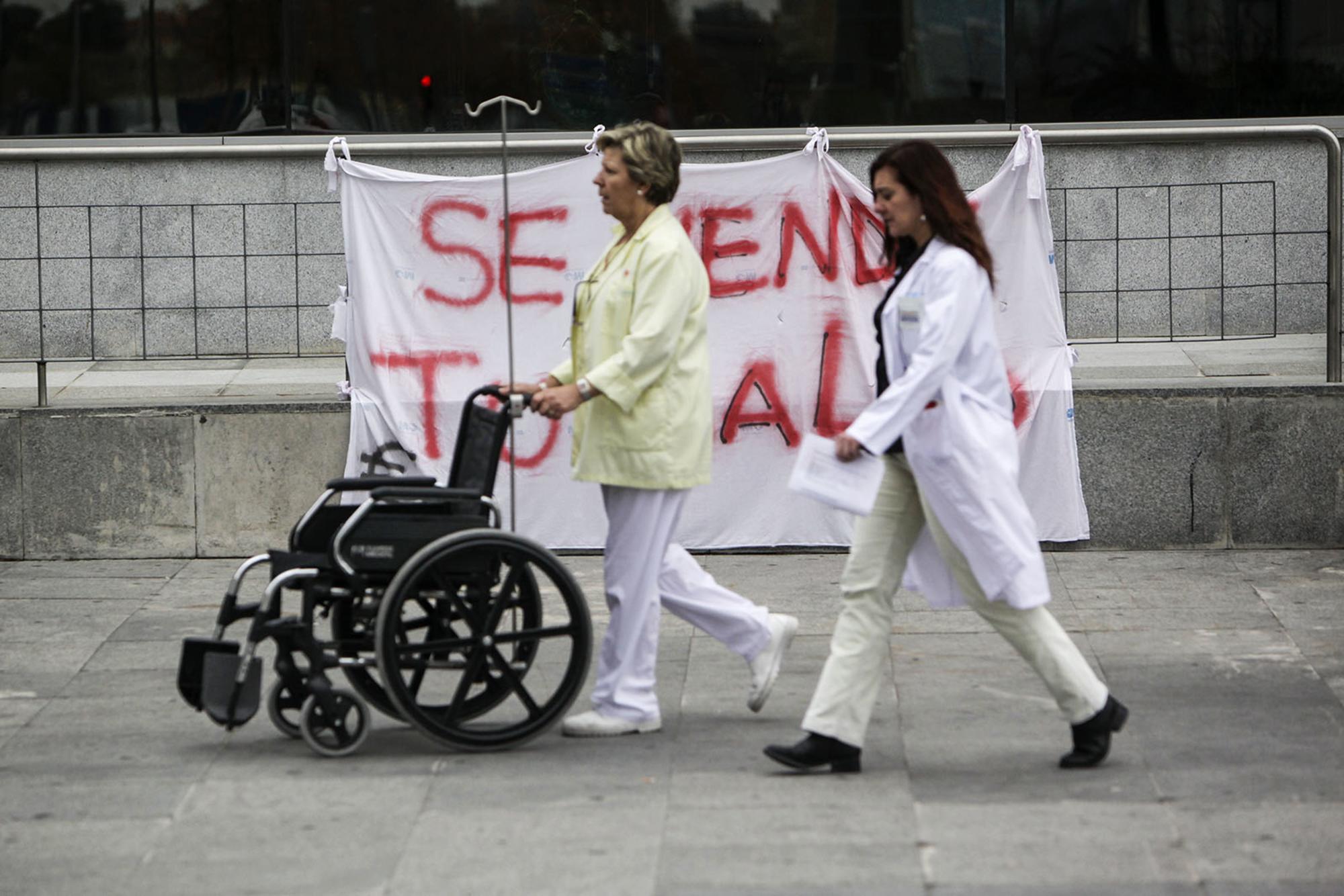 Profesionales de la sanidad pública